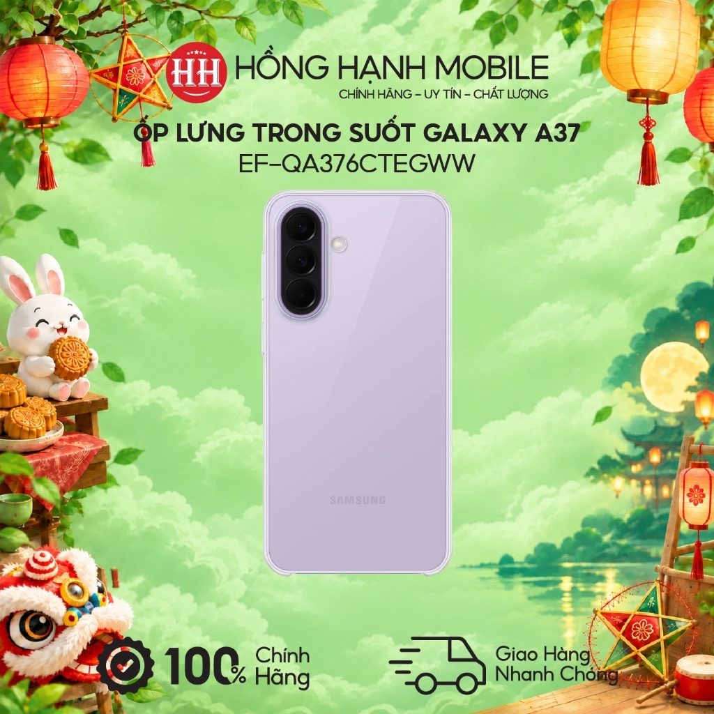 เคสใส Samsung Galaxy A37 EF-QA376CTEGWW - สินค้าของแท้
