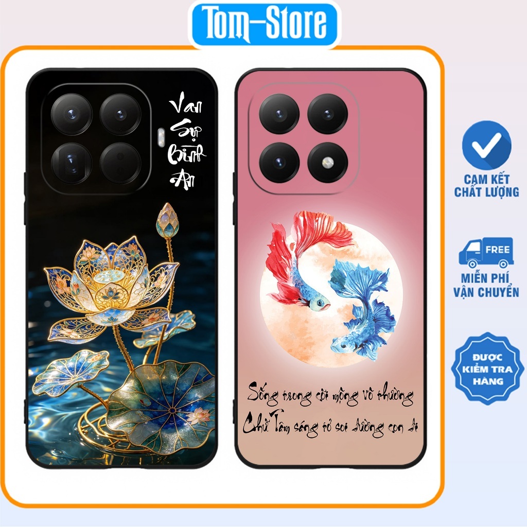 เคส Xiaomi 15T / Xiaomi 15T Pro พิมพ์ลายดอกบัว สันติภาพทั้งหมด
