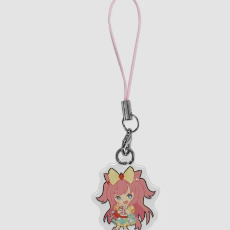 Agnes Digital Phone Charm