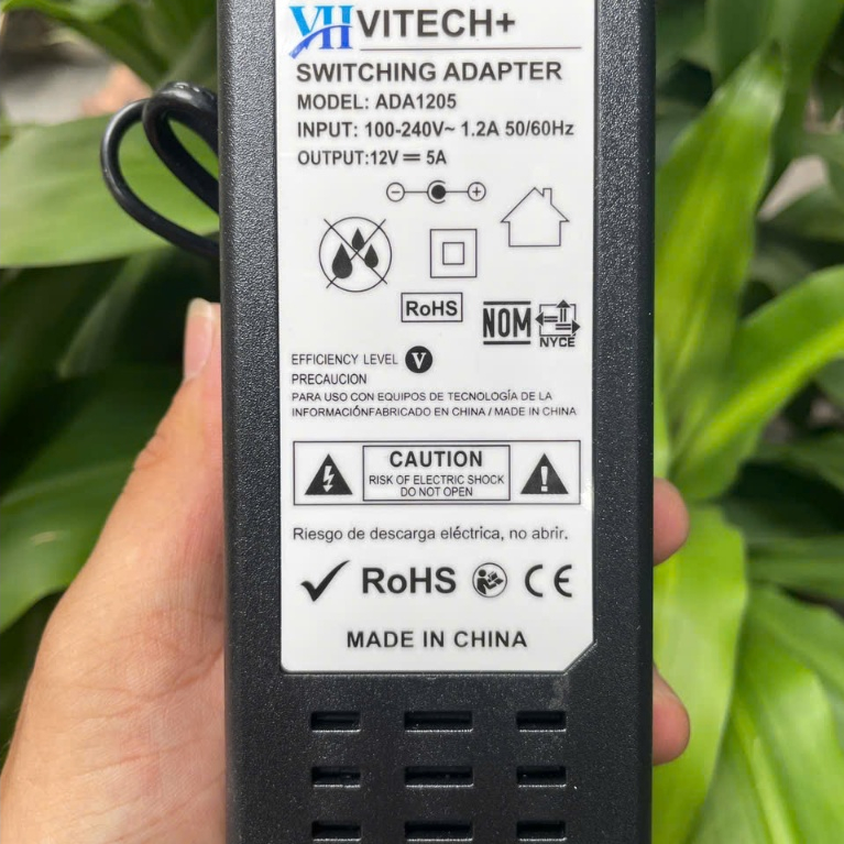 VITECH แหล่งพลังงาน 4 พิน 12V-3A สําหรับ Camera Recorder - สินค้ามาตรฐานของแท้สําหรับ 12 เดือน