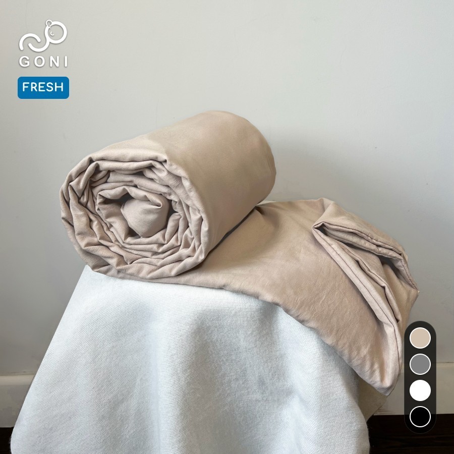 GONI FRESH ปลอกผ้านวม Size Single 1m5 x 2m, Double 2m x 2m3