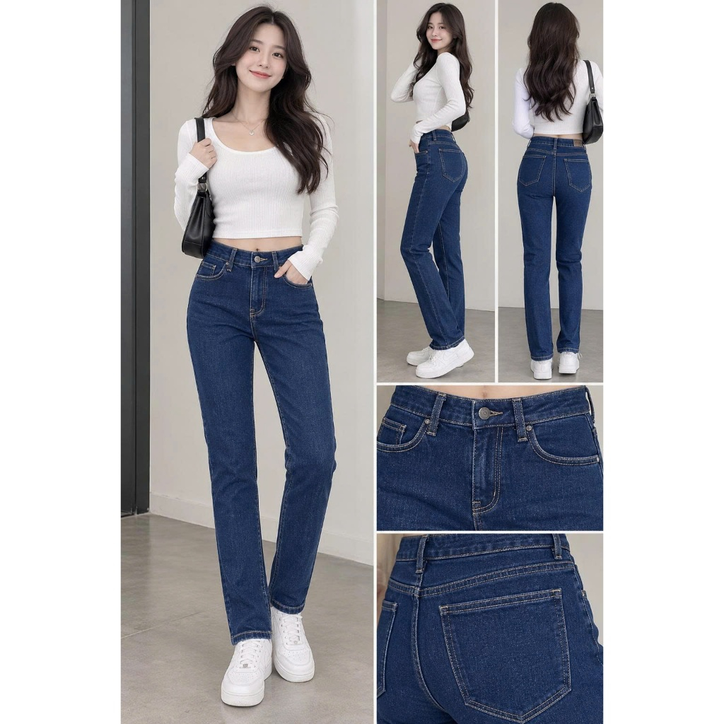 กางเกงยีนส์ยืดผู้หญิง American Eagle vnxk