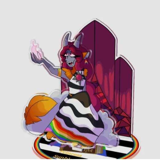 Princess Sunbloom Pride Month Standee 2026 8ซม