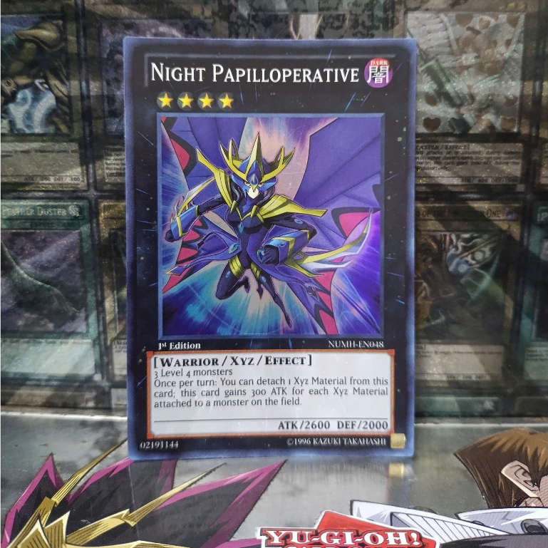 [ Peanut 2 Yugioh ] Mint90 Yugioh Monster Night Papilloperative Card