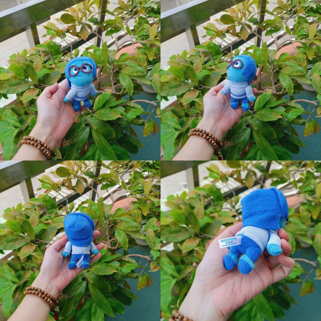[2nd Japan] Inside Out (Sadness) พวงกุญแจการ์ตูนตุ๊กตาหมี