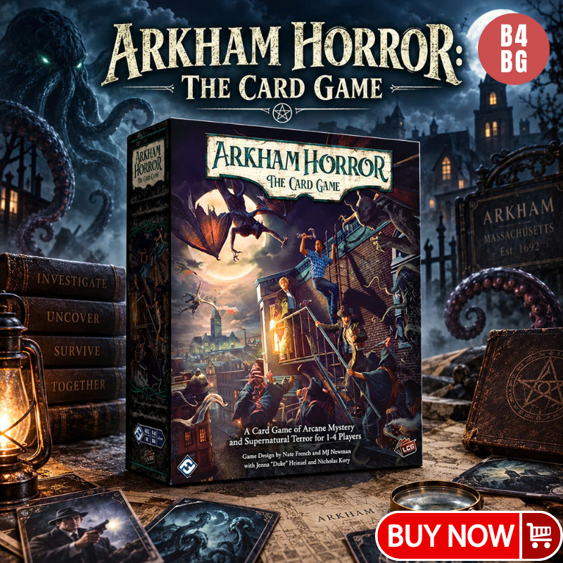 Arkham Horror: The Card Game ( Revised Edition 2.0 Core set 2026) LCG Card Game 1-4 People Fantasy F