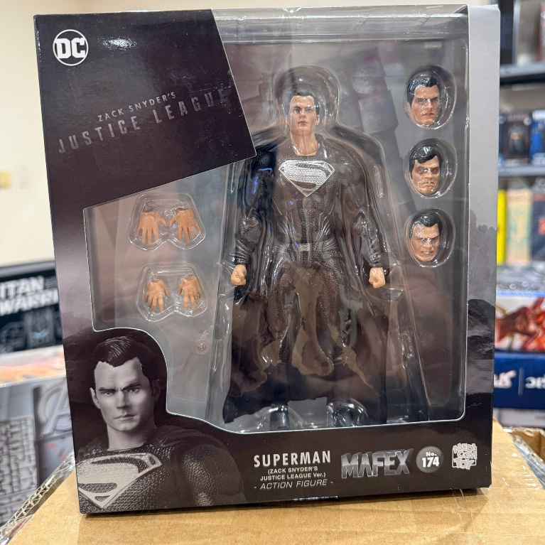 MAFIX Zack Snyder Justice League Superman (สูทสีดํา) รุ่น