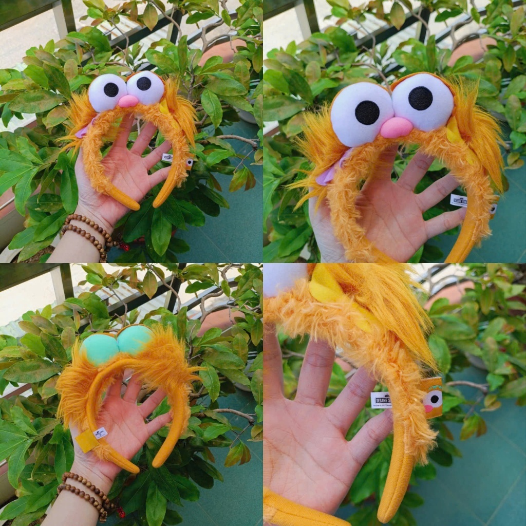 [2nd Japan] ที่คาดผม Zoe Sesame Street
