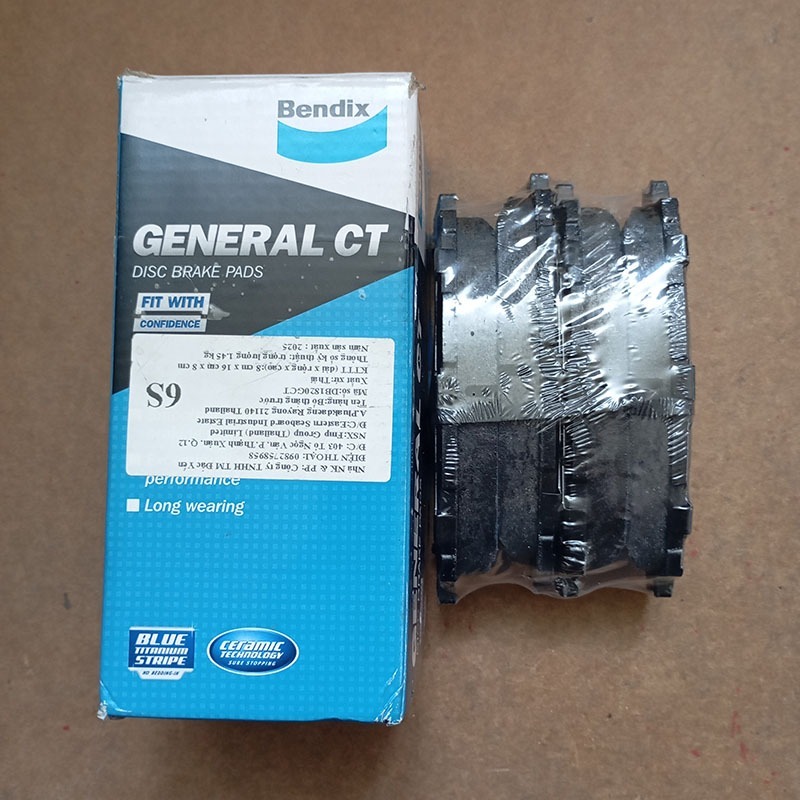 พ่อชนะ Toyota Vios (ไม่มี ABS) NCP93/NCP93L 2007 - 2013 Bendix DB1820GCT