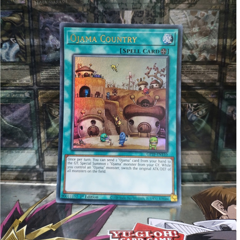 [ Do Lac 2 Yugioh ] การ์ดประเทศ Mint90 Yugioh Spell Ojama