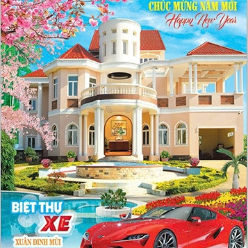 XO WALL CALENDAR 2027 7 แผ่น SPRING - RECEIVER & XE(1) (MT36)
