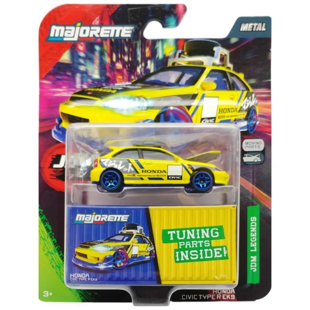 Majorette Honda Civic Type R EK9 JDM Legends Deluxe Cars (2025 & 2026)