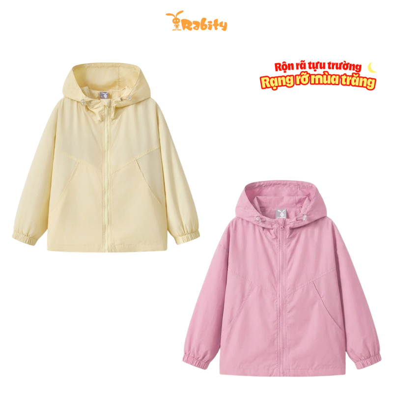 เสื้อกันลม unisex สําหรับเด็ก Rabity 922.901