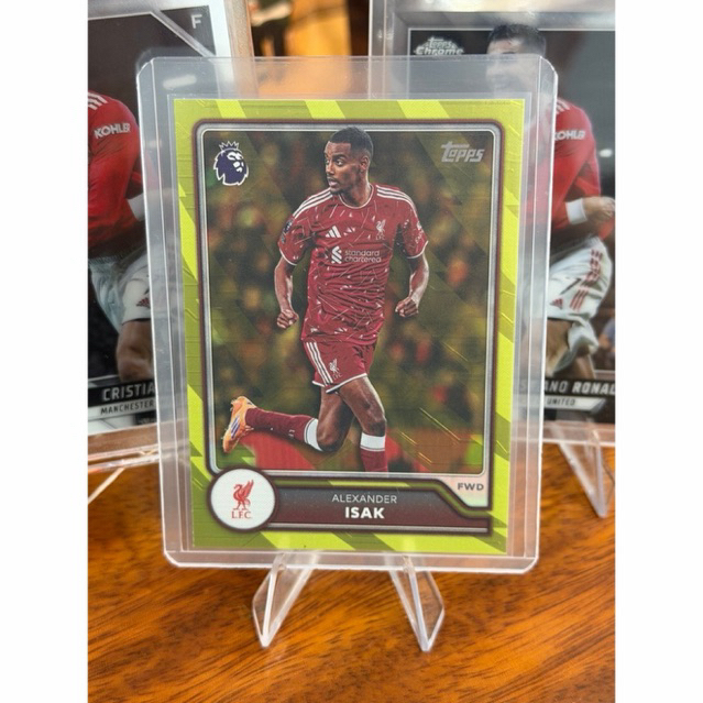 [ONLY 1 ใบต่อกล่อง][ซื้อ 1 แถม 1 ฟรี LAST PICTURE] Isak Topps Premier League Player CARD 2026/27 Liv