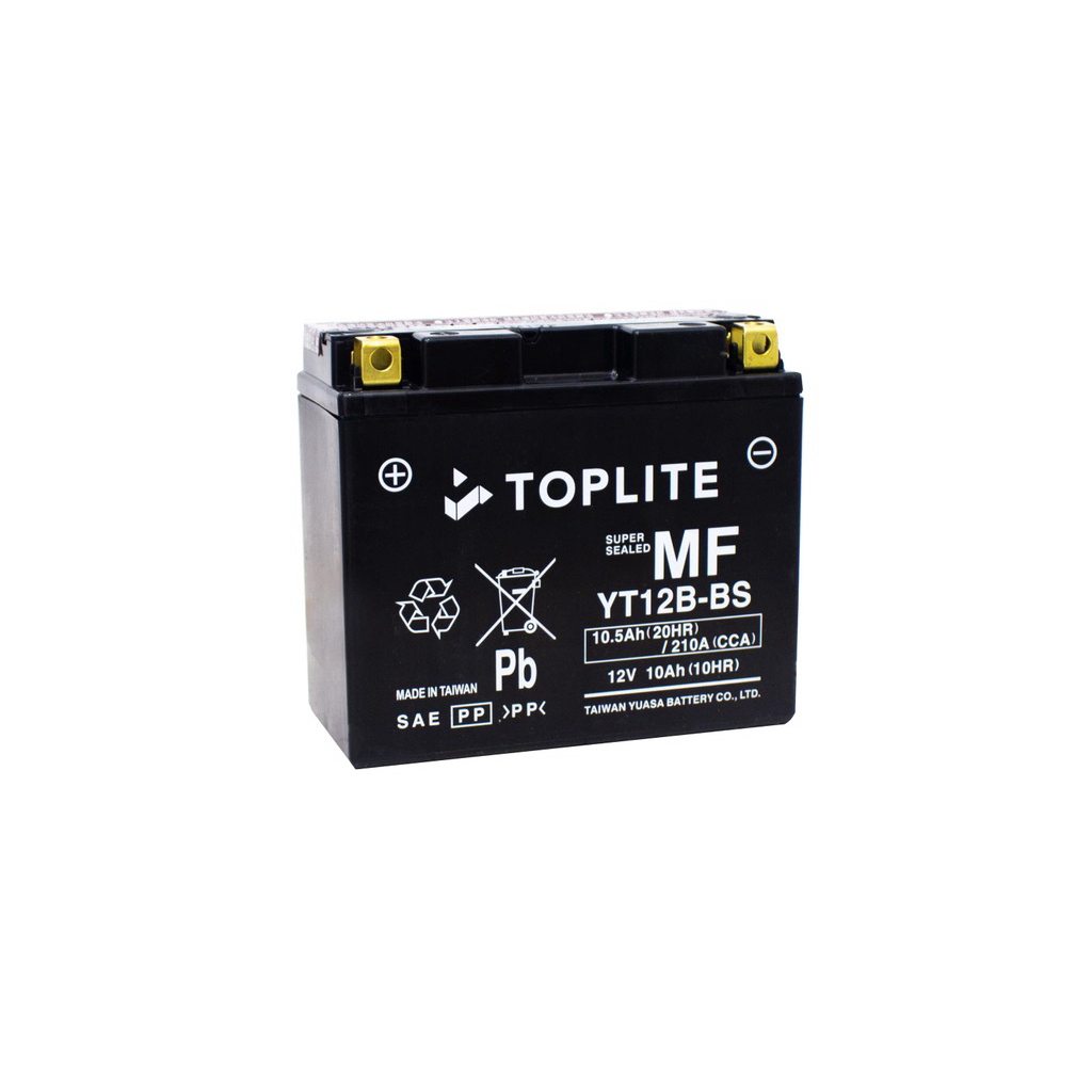 นําเข้า PKL MOTOR BATTERY Toplite YT12B- BS