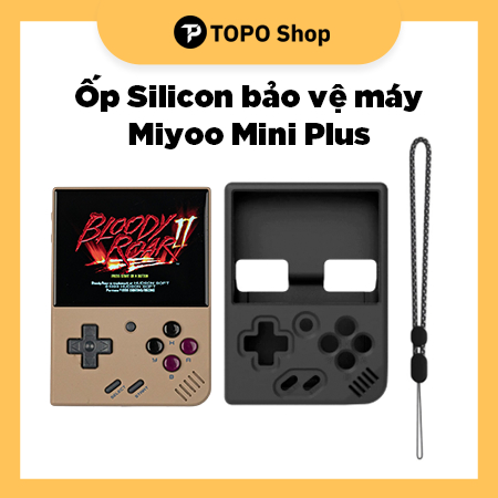 Miyoo Mini Plus Silicone Case - ปกป้องคอนโซลเกมป้องกันฝุ่นและแรงกระแทก