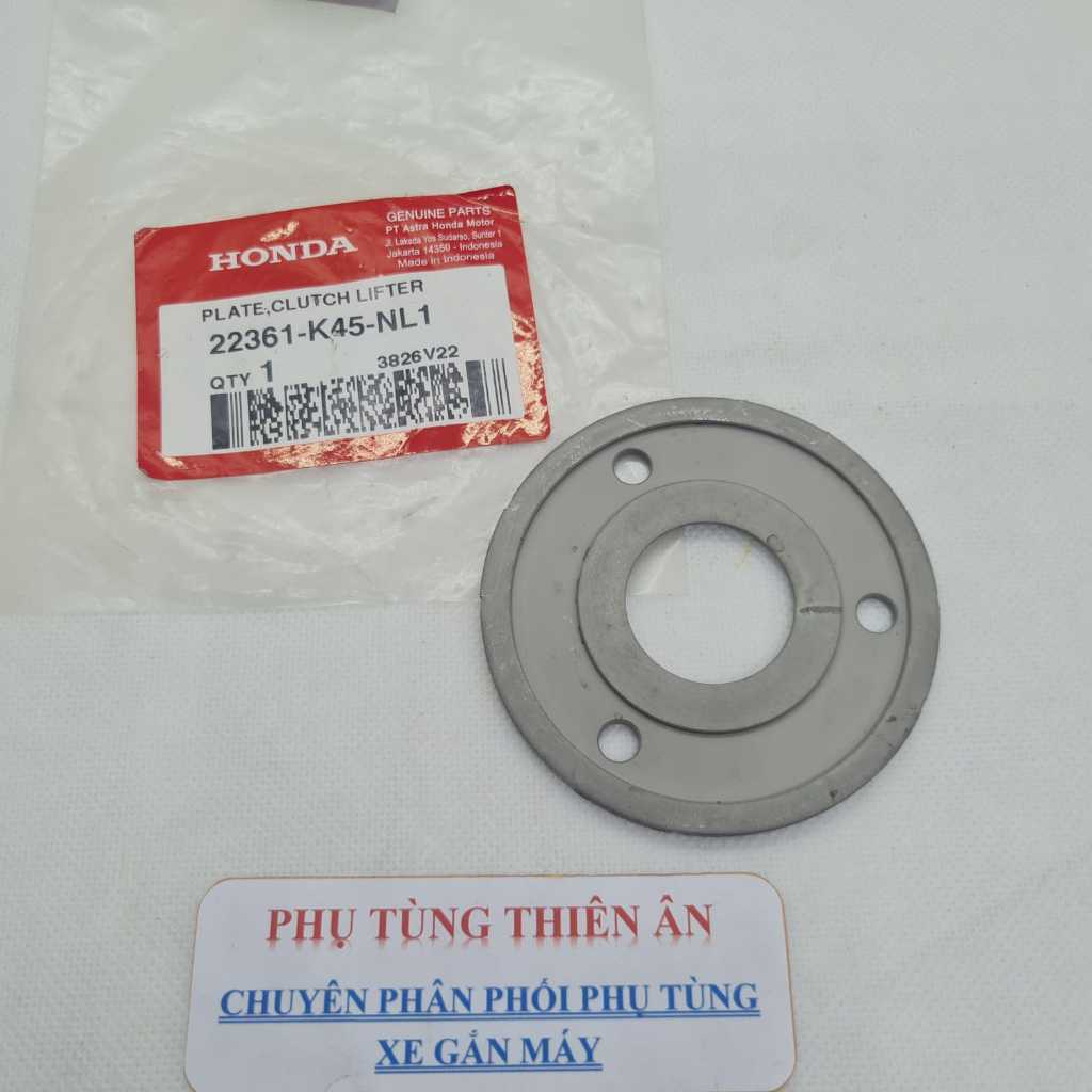 XO CBR 150 2021 แผ่นดันสปริงหม้อกันลื่น _22361-K45-NL1