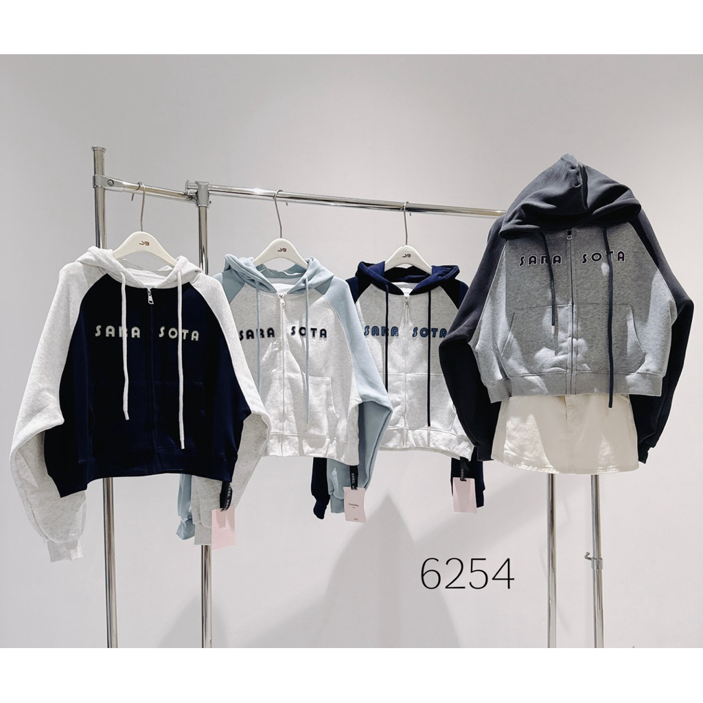 เสื้อแจ็คเก็ตผ้าสักหลาด 6254 แขนผสม - ยาว 50ซม