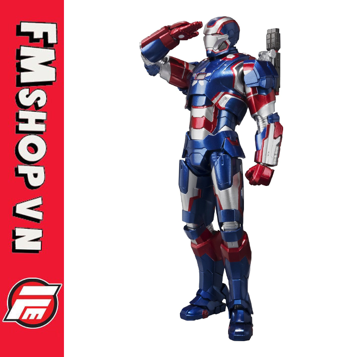 (2nd) SHF Iron Man 3 Iron Patriot Character Model