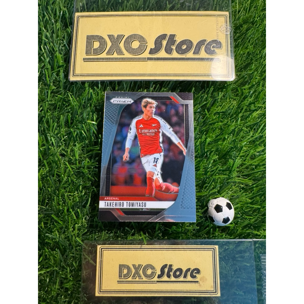 [ ของแท้ ] - PANINI PRIZM LEAGUE 2025 - TAKEHIRO TOMIYASU (ARSENAL)