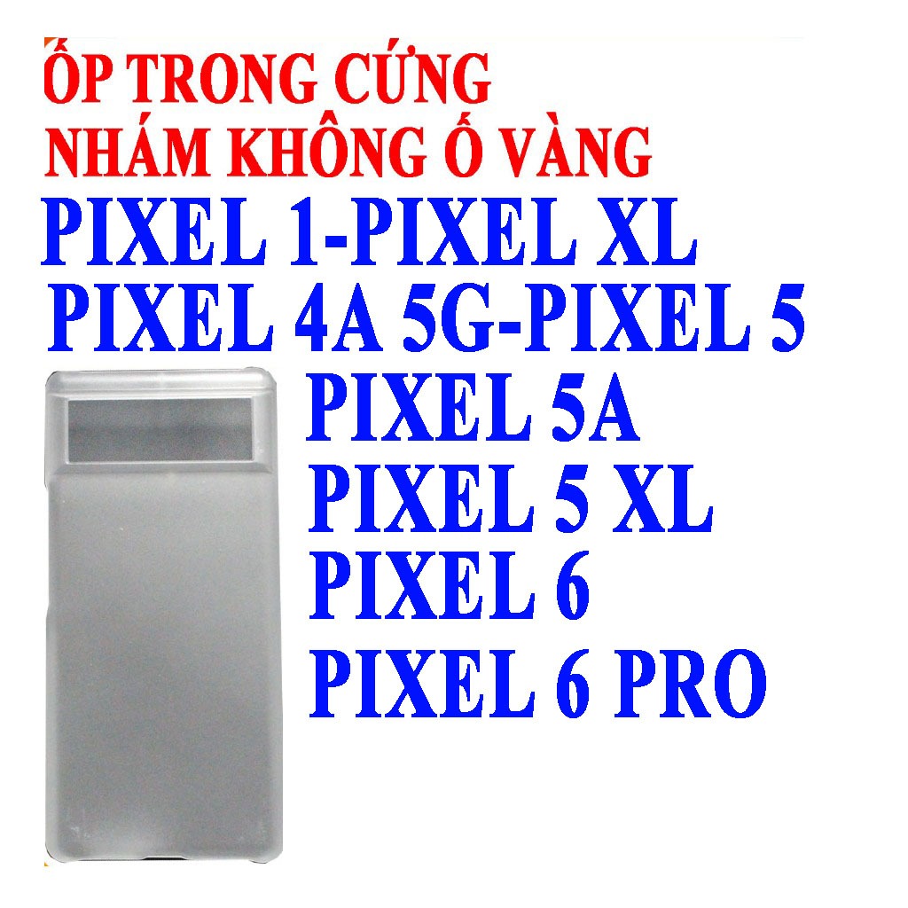 เคสแข็งสําหรับ Google Pixel 5A/ Pixel 6/ Pixel 6 Pro/ Pixel 5 XL/Pixel 4A 5G/Pixel 5/Pixel XL