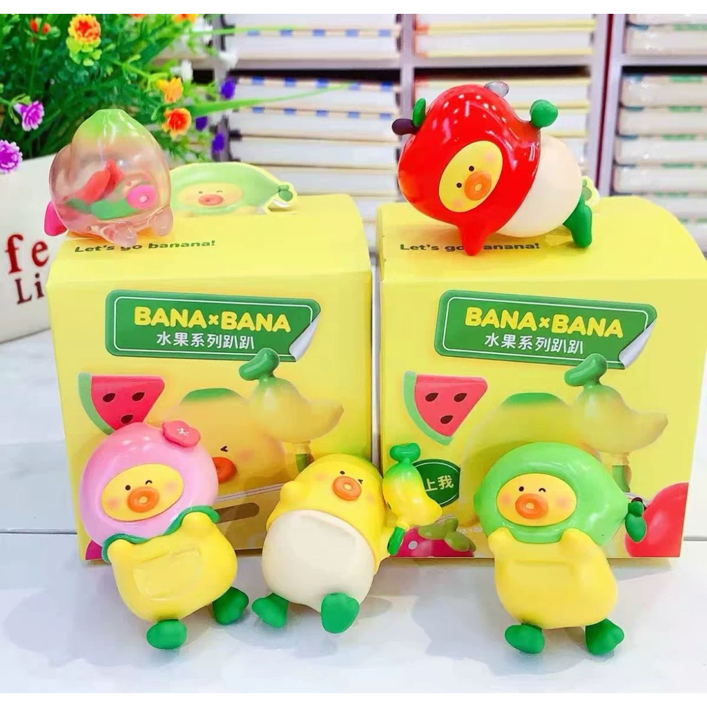 [มีจําหน่าย] สติ๊กเกอร์ติดโทรศัพท์ BanaxBan รุ่น banana blind box