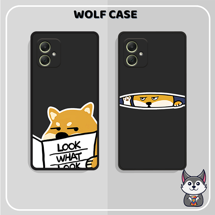 เคส Samsung Galaxy A07 พร้อมเคส DOG และแมว UNIQUE และ FUNNY CARTOON