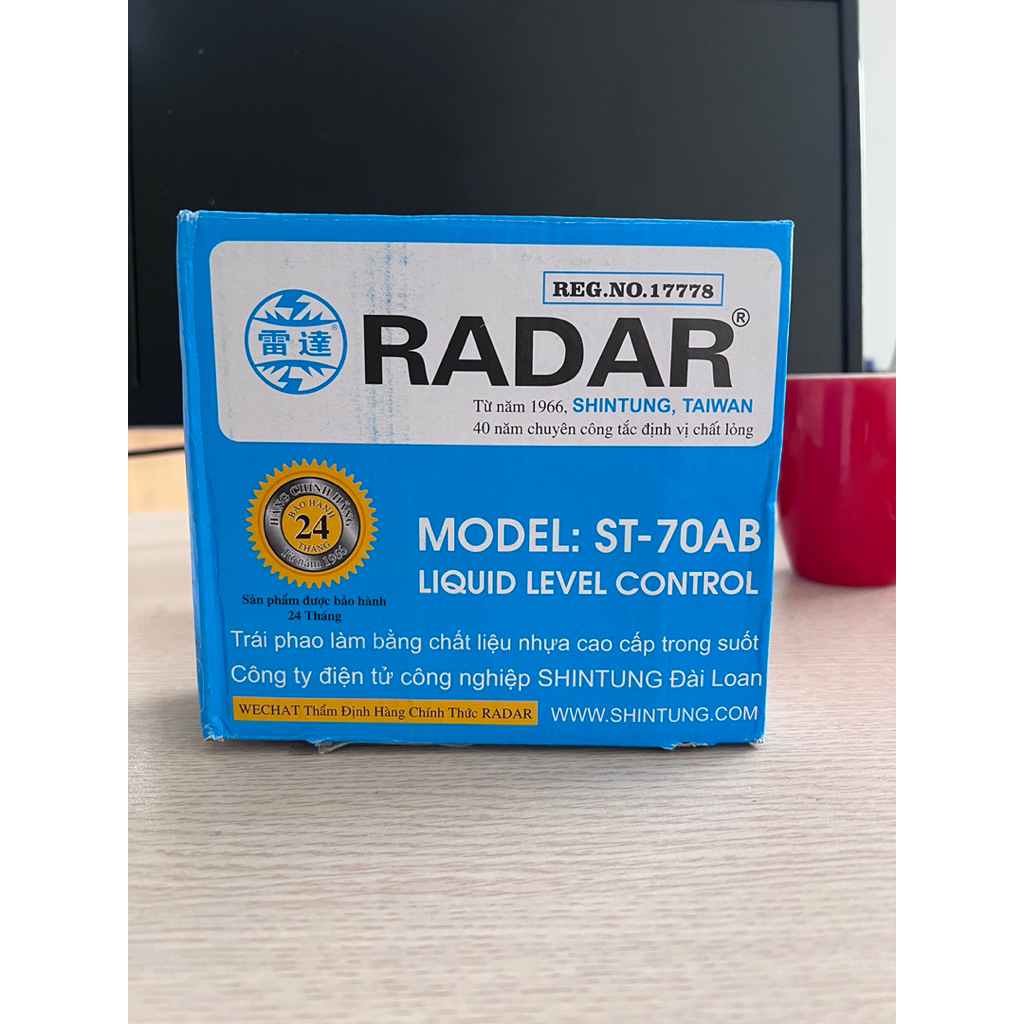 ลูกลอยไฟฟ้า RADAR ST-70AB ของแท้ ทนทานสูง