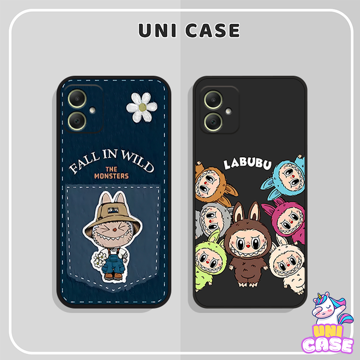 เคส Samsung Galaxy A07 พร้อม LABUBU POPMART Print น่ารักและอินเทรนด์