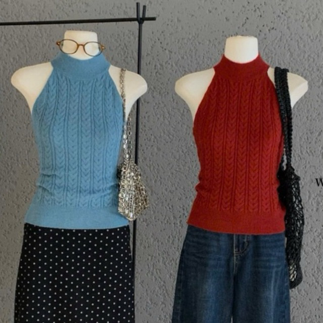 WGWE• 7003 wgwe เสื้อสเวตเตอร์คอเต่า สินค้า QC ฟรีไซส์