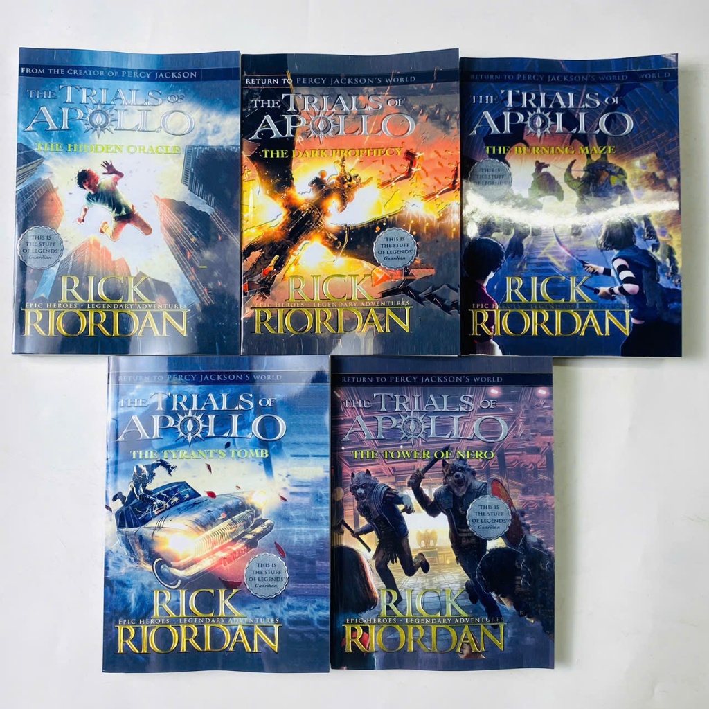 หนังสือ - THE TRIALS OF APOLLO ครบชุด 5 เล่ม