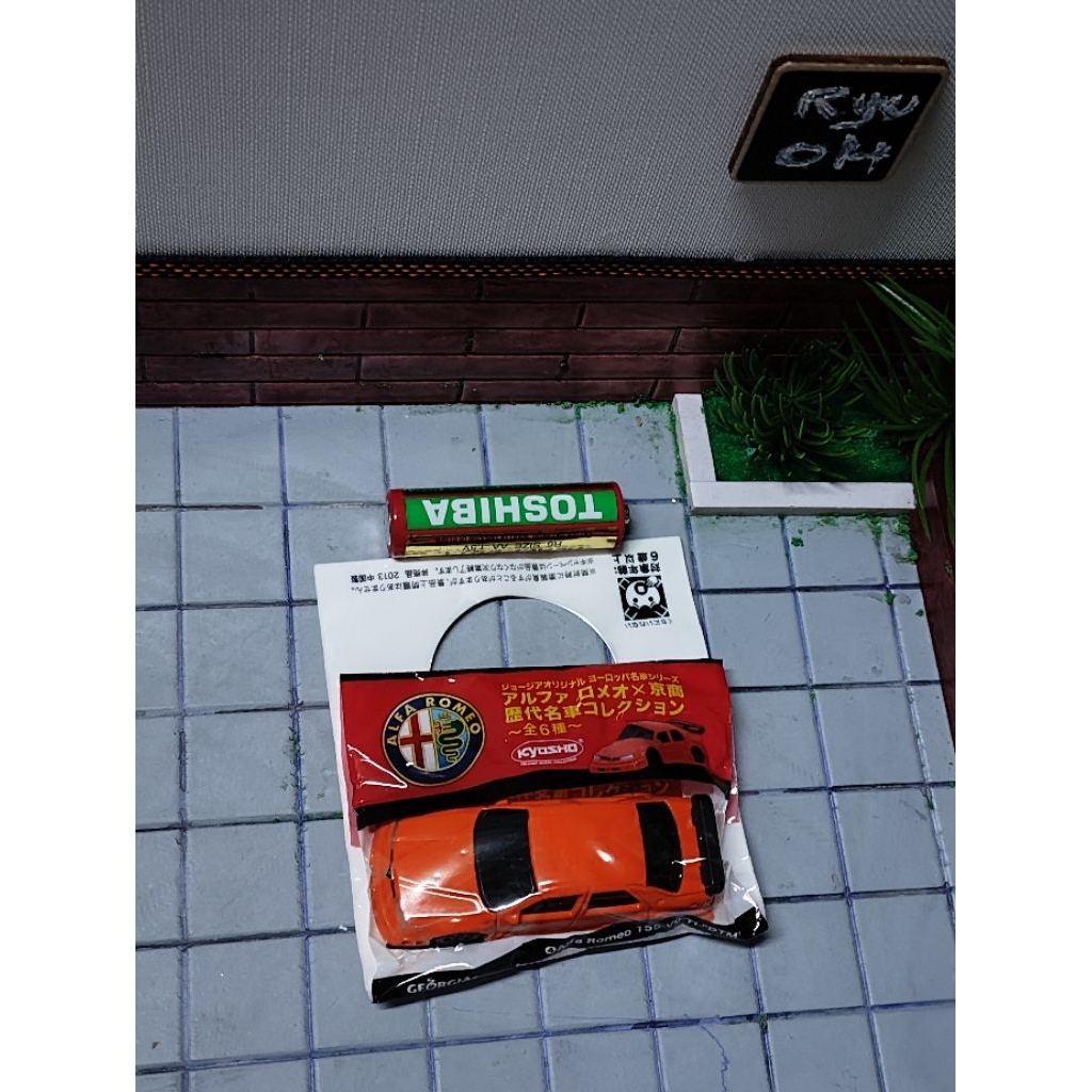 Alfa Romeo 155 V6 TI "DTM" โมเดลรถเหล็ก 1:72 สเกล