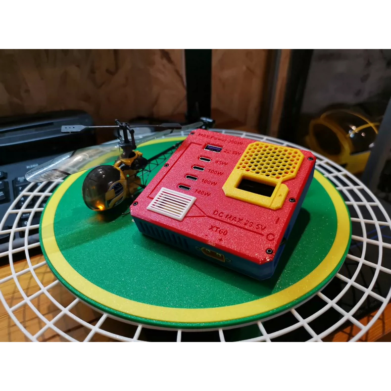 เคสพิมพ์ลาย 3D สําหรับ UGREEN วงจรชาร์จ 300W พร้อมพัดลมระบายความร้อน XT-60 พิน