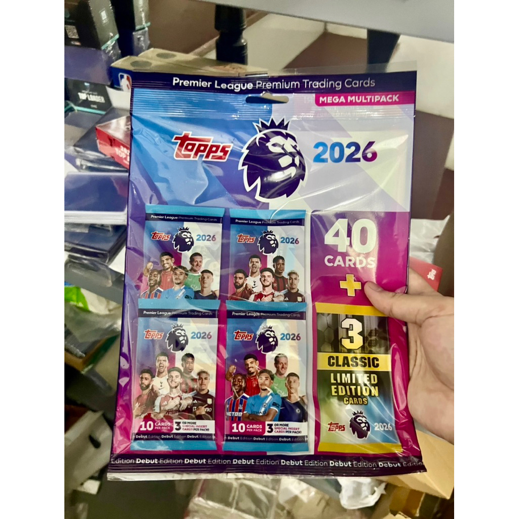 Topps Premier League Mega Multipack 2025/26 Player Card Pack
