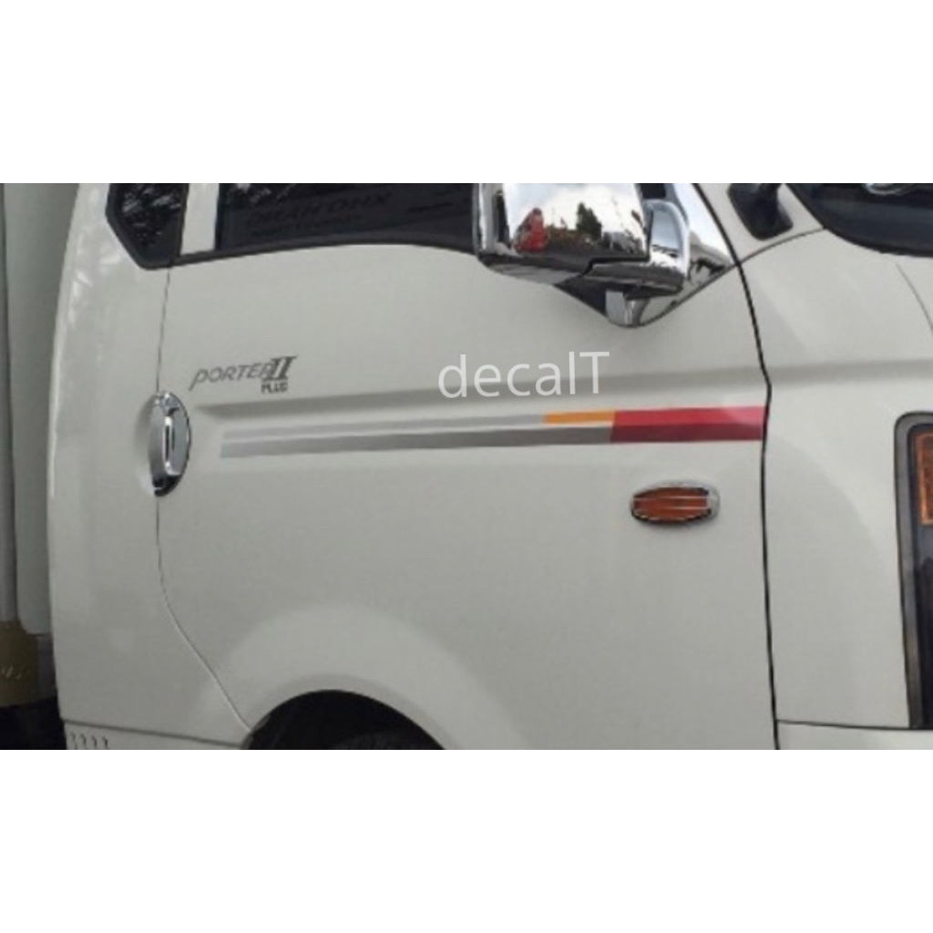 สติ๊กเกอร์รถบรรทุก Hyundai Porter สติ๊กเกอร์รถบรรทุก Hyundai Porter 2