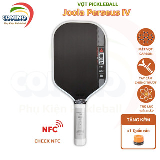 Joola Pro Perseus IV (Gen 4) high-quality matte carbon racket, smooth and airy handle