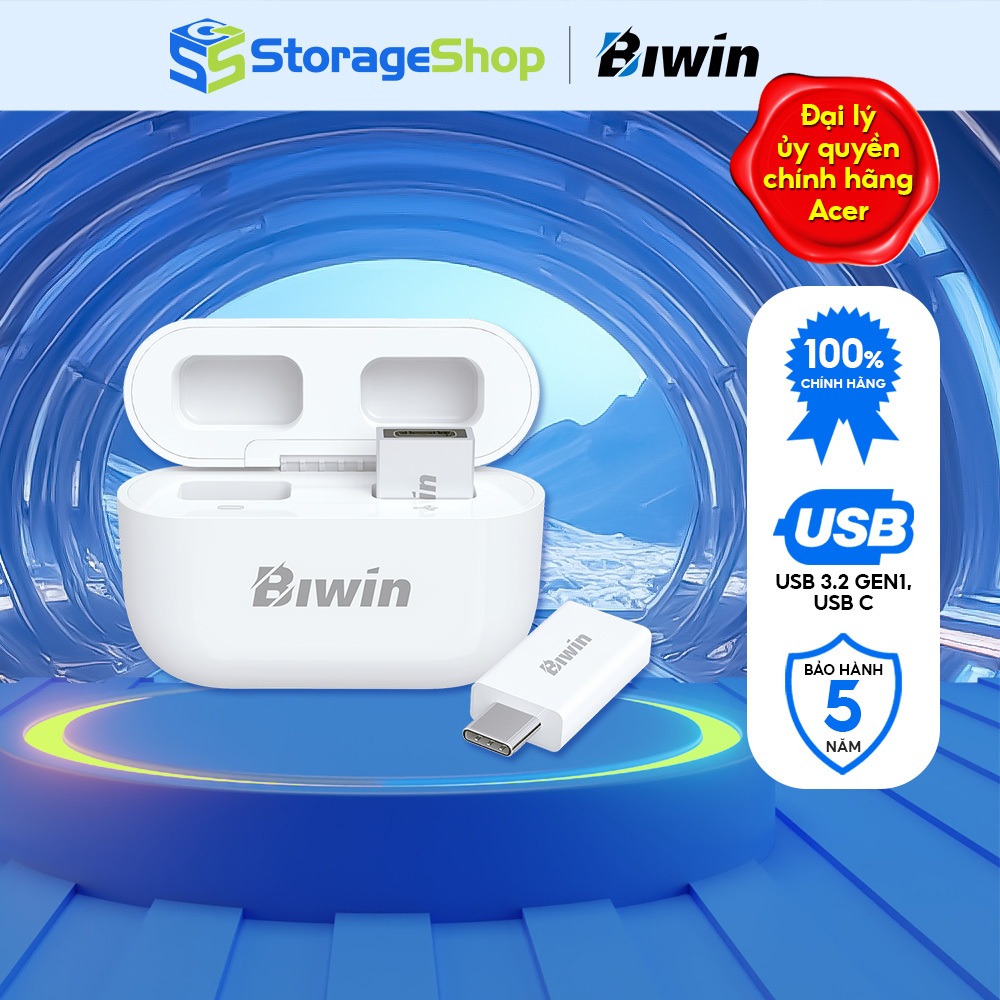 แฟลชไดรฟ์ USB Biwin UD400 USB 3.2 Gen1 Type-C