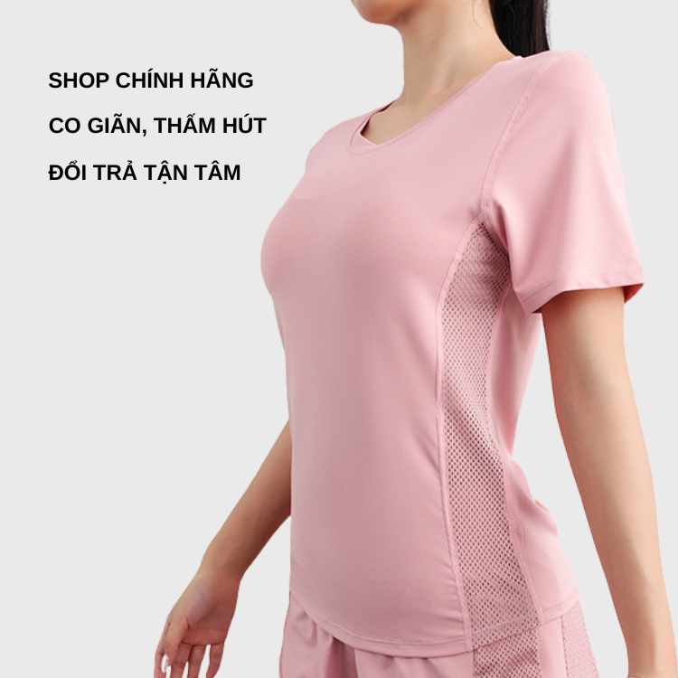 เสื้อยิมผู้หญิงคุณภาพสูง - LIGHT - COOL - EXTREMELY STRETCHY DX321 T5T5