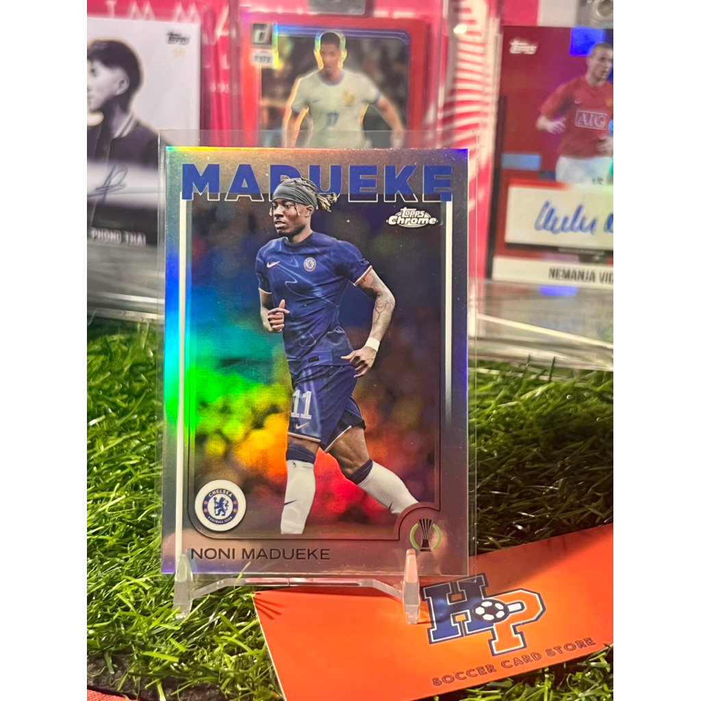 Madekue Refractor Topps Chrome UCL 2024/25 การ์ดฟุตบอล