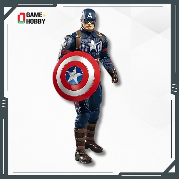 MARVEL CHARACTER MODEL - CAPTAIN AMERICA (14 INCH) - ของเล่น ZD ของแท้ - ZM98