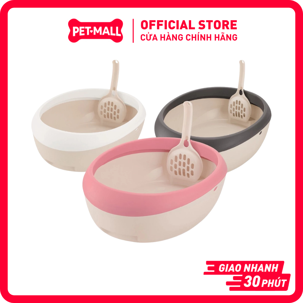 Sonice RICHELL LAPULE ถาดทรายแมว - ป้องกันทรายกระเด็น มาพร้อมพลั่ว Petmall