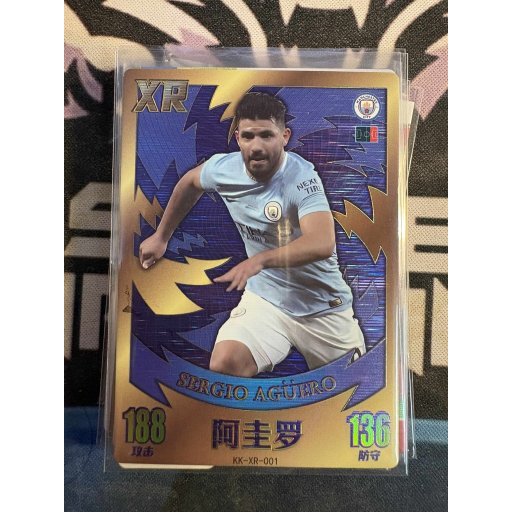 [OLICEN] M619 Sergio Aguero การ์ดฟุตบอลแมนเชสเตอร์ซิตี้