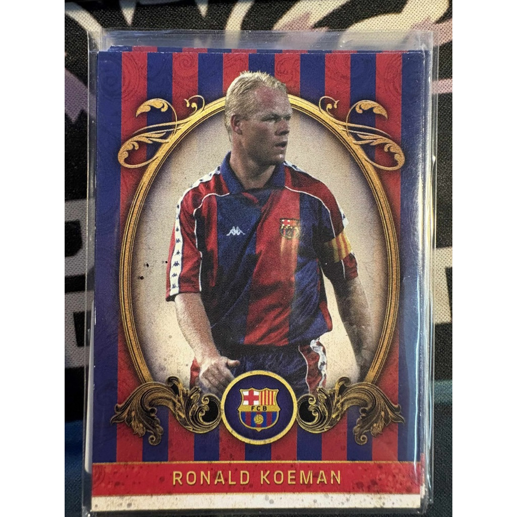 การ์ดฟุตบอล M703 Ronaldo Koeman Barcelona Topps Barcelona Team Set 2024