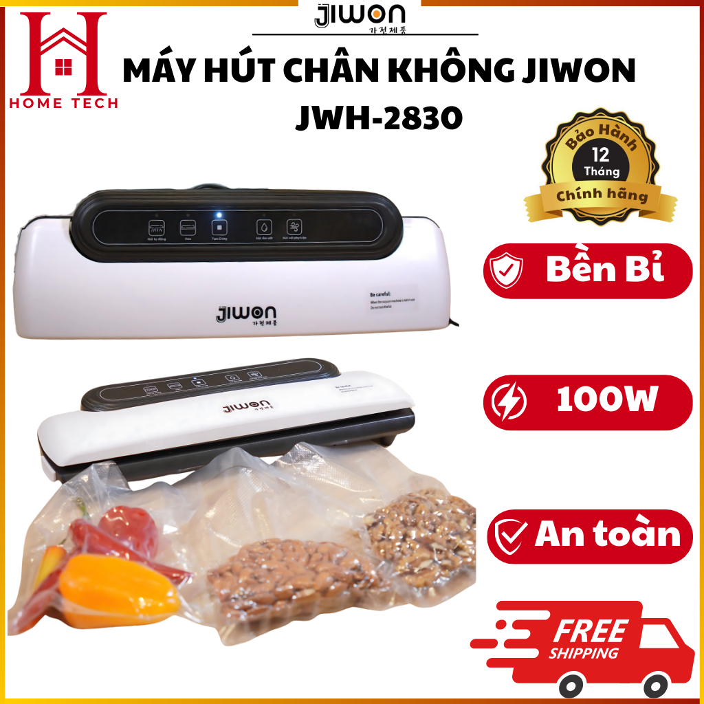 ของแท้ JIWON JWH-2830 เครื่องซีลสูญญากาศ 100W 12 เดือน