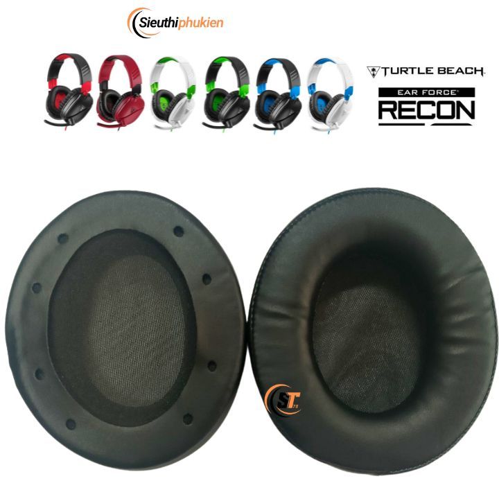 Turtle Beach Ear Force Recon 200 100 150 Recon 70 / Recon 50 / Recon 60P แผ่นรองหูฟัง 080100