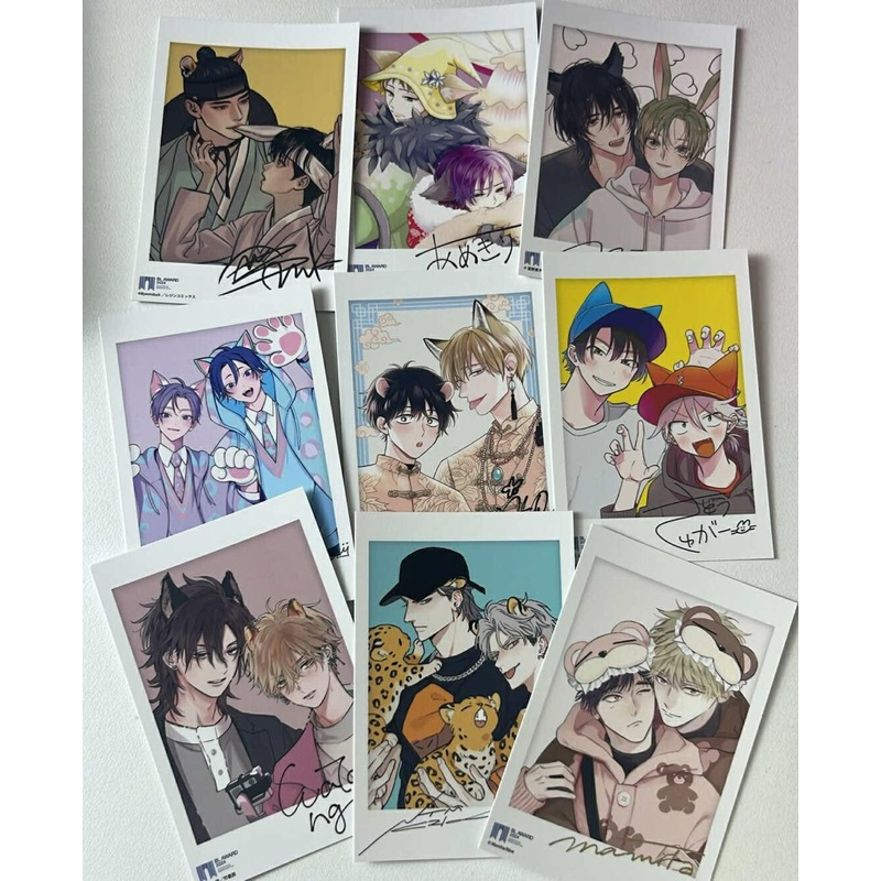 [ร้าน Dagu] [AVAILABLE] Manhwa Manga BL Awards pola and sticker Set
