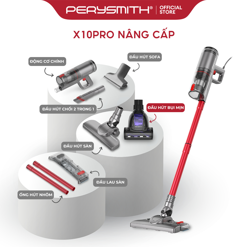 อุปกรณ์เสริม PerySmith PerySmith สําหรับเครื่องดูดฝุ่น X10Lite/ X10Pro/ 10MAX/ X20Pro