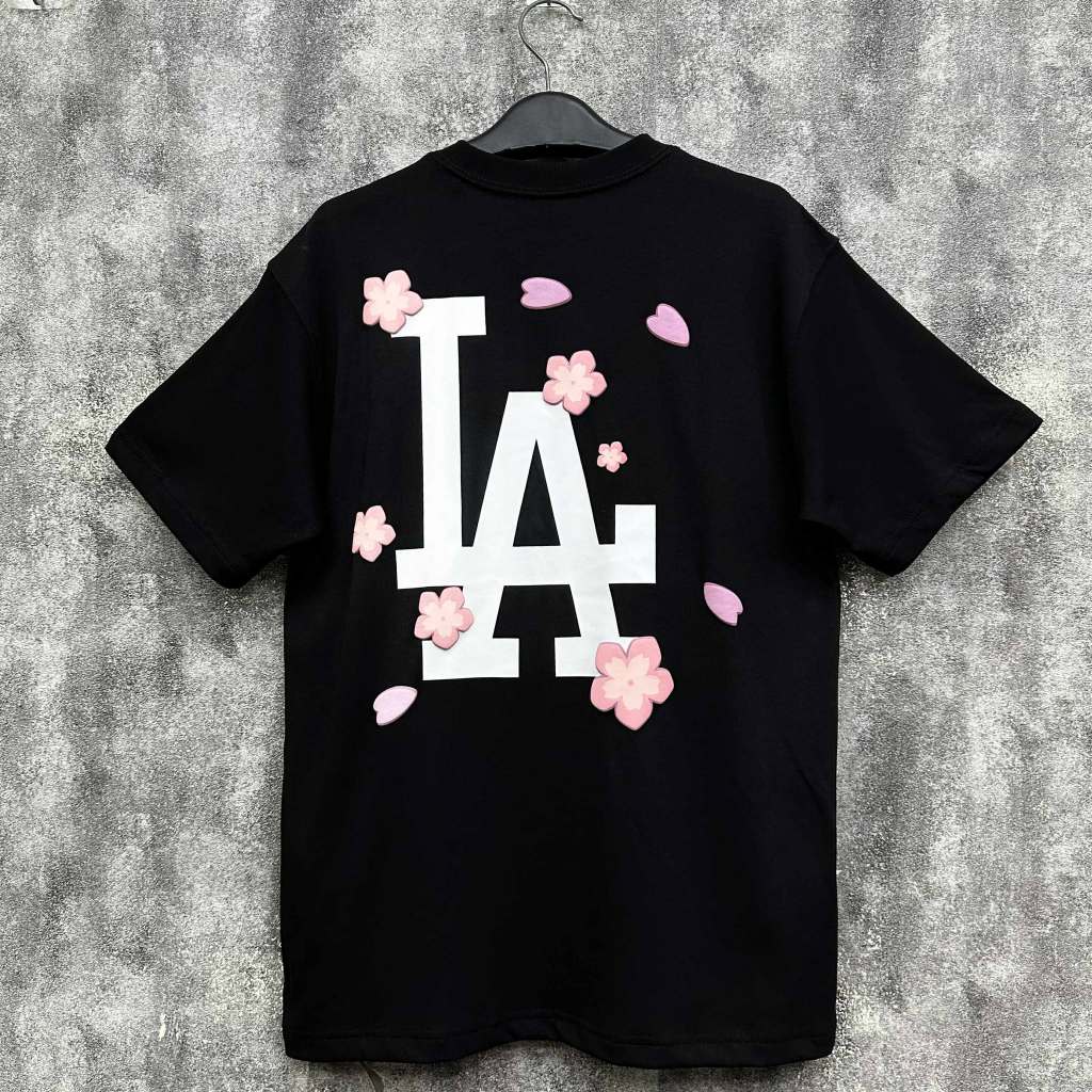 เสื้อ NewEra สีดํากุหลาบแท้