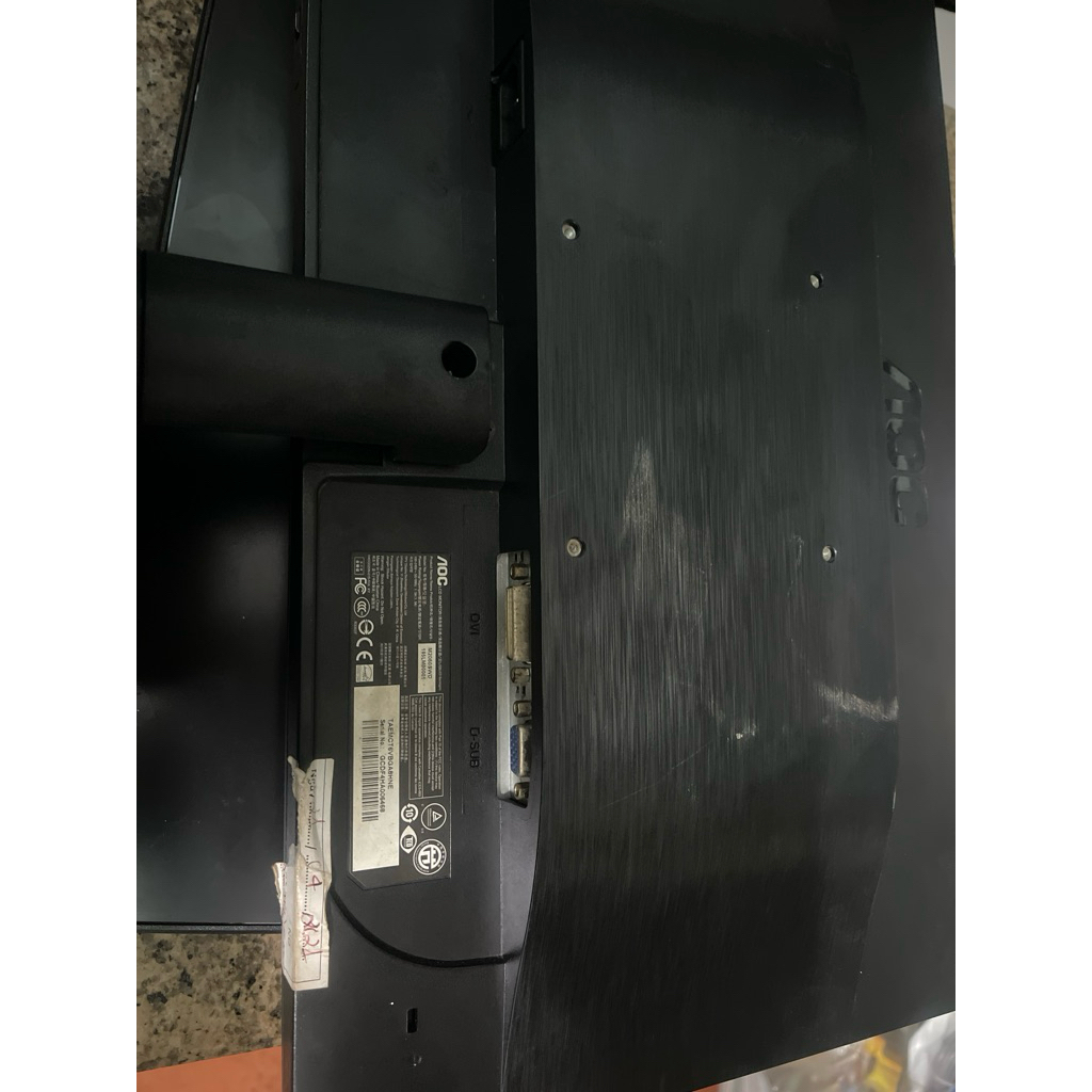 AOC M2060SW บอร์ดสัญญาณจอคอมพิวเตอร์และบอร์ดจ่ายไฟคอมโบใช้งานได้ดี