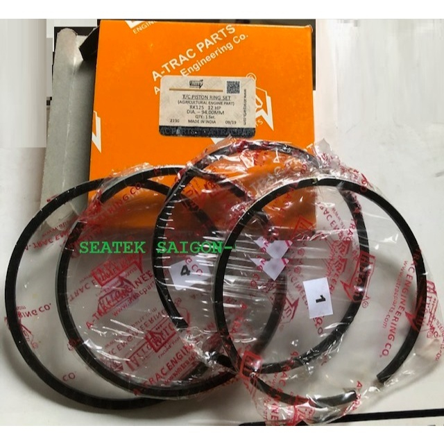 ARROW แหวนลูกสูบยี่ห้ออินเดียสําหรับ Yanma TS50 TS60 TS70 TS105 RK125 Kubotar ER65 RK125